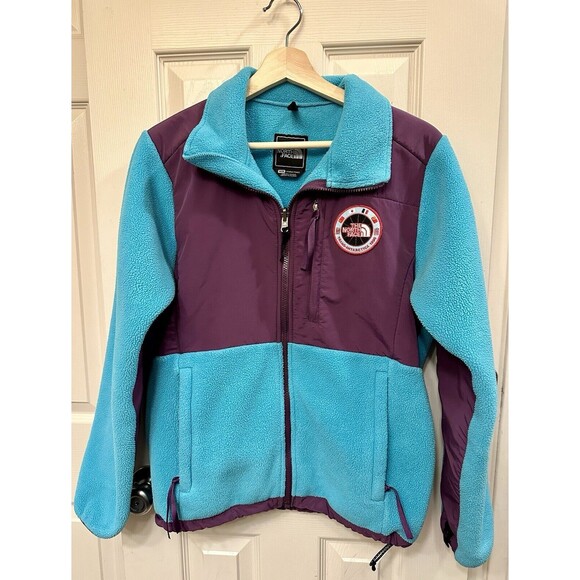 Vintage 90s The North Face Trans-Antarctica Expedition Denali Fleece Jacket Sz M - Picture 1 of 16